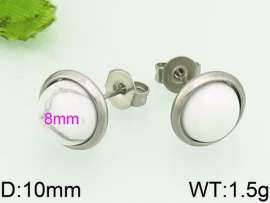 Stainless Steel Stone&Crystal Earring