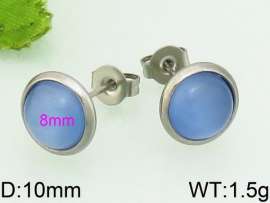 Stainless Steel Stone&Crystal Earring