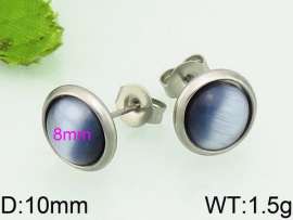 Stainless Steel Stone&Crystal Earring