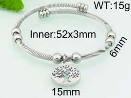 Stainless Steel Wire Bangle