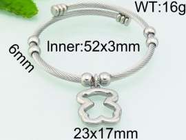 Stainless Steel Wire Bangle