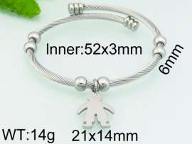 Stainless Steel Wire Bangle