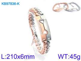 Stainless Steel Rose Gold-plating Bracelet