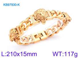 Stainless Steel Gold-plating Bracelet