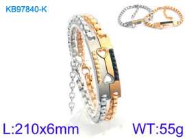 Stainless Steel Gold-plating Bracelet