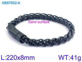 Stainless Steel Black-plating Bracelet