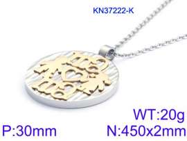 SS Gold-Plating Necklace