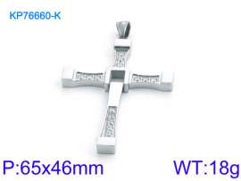 Stainless Steel Cross Pendant