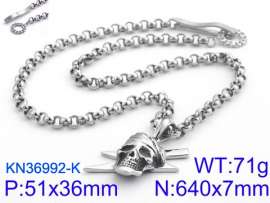 Stainless Skull Necklaces