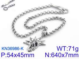 Stainless Skull Necklaces