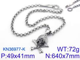 Stainless Skull Necklaces