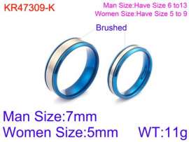 Stainless Steel Lover Ring