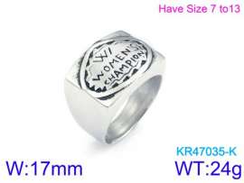 Stainless Steel Special Ring