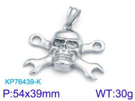 Stainless Skull Pendants