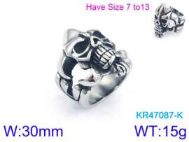 Stainless Skull Ring