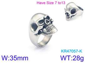 Stainless Skull Ring