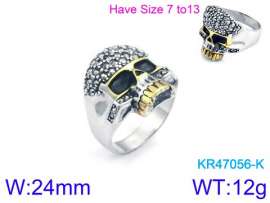 Stainless Skull Ring