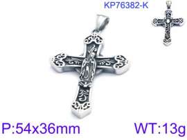 Stainless Steel Cross Pendant