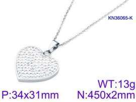 Stainless Steel Stone Necklace