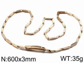SS Gold-Plating Necklace