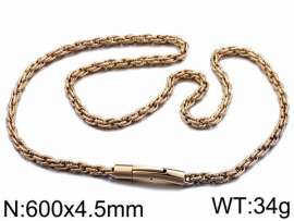 SS Gold-Plating Necklace