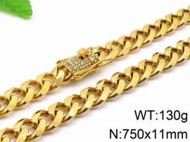 SS Gold-Plating Necklace