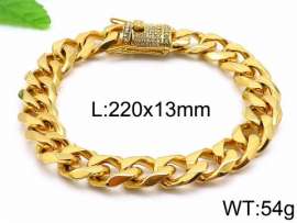 Stainless Steel Gold-plating Bracelet
