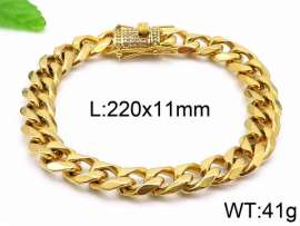 Stainless Steel Gold-plating Bracelet