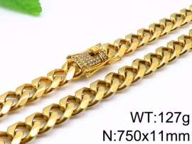 SS Gold-Plating Necklace