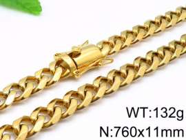 SS Gold-Plating Necklace