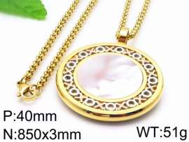 SS Gold-Plating Necklace