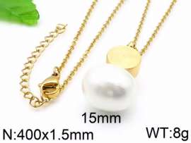 SS Gold-Plating Necklace