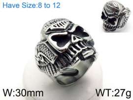 Stainless Skull Ring