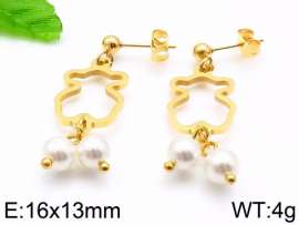 SS Gold-Plating Earring