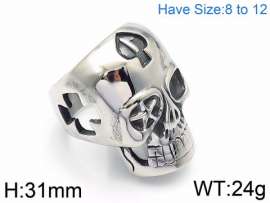 Stainless Skull Ring