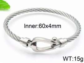 Stainless Steel Wire Bangle