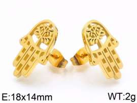 SS Gold-Plating Earring