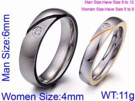 Stainless Steel Lover Ring