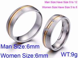 Stainless Steel Lover Ring