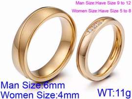 Stainless Steel Lover Ring