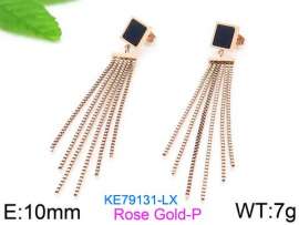 SS Rose Gold-Plating Earring