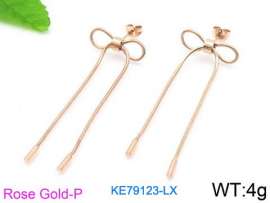 SS Rose Gold-Plating Earring