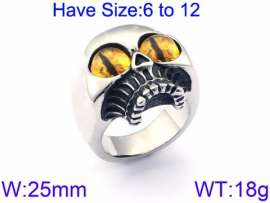Stainless Skull Ring