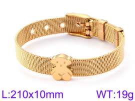 Stainless Steel Gold-plating Bracelet
