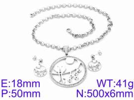 SS Jewelry Set(Most Women)