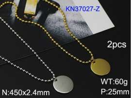 SS Gold-Plating Necklace
