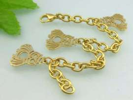Stainless Steel Gold-plating Bracelet
