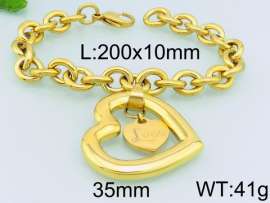 Stainless Steel Gold-plating Bracelet
