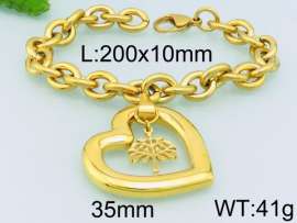 Stainless Steel Gold-plating Bracelet