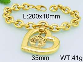 Stainless Steel Gold-plating Bracelet